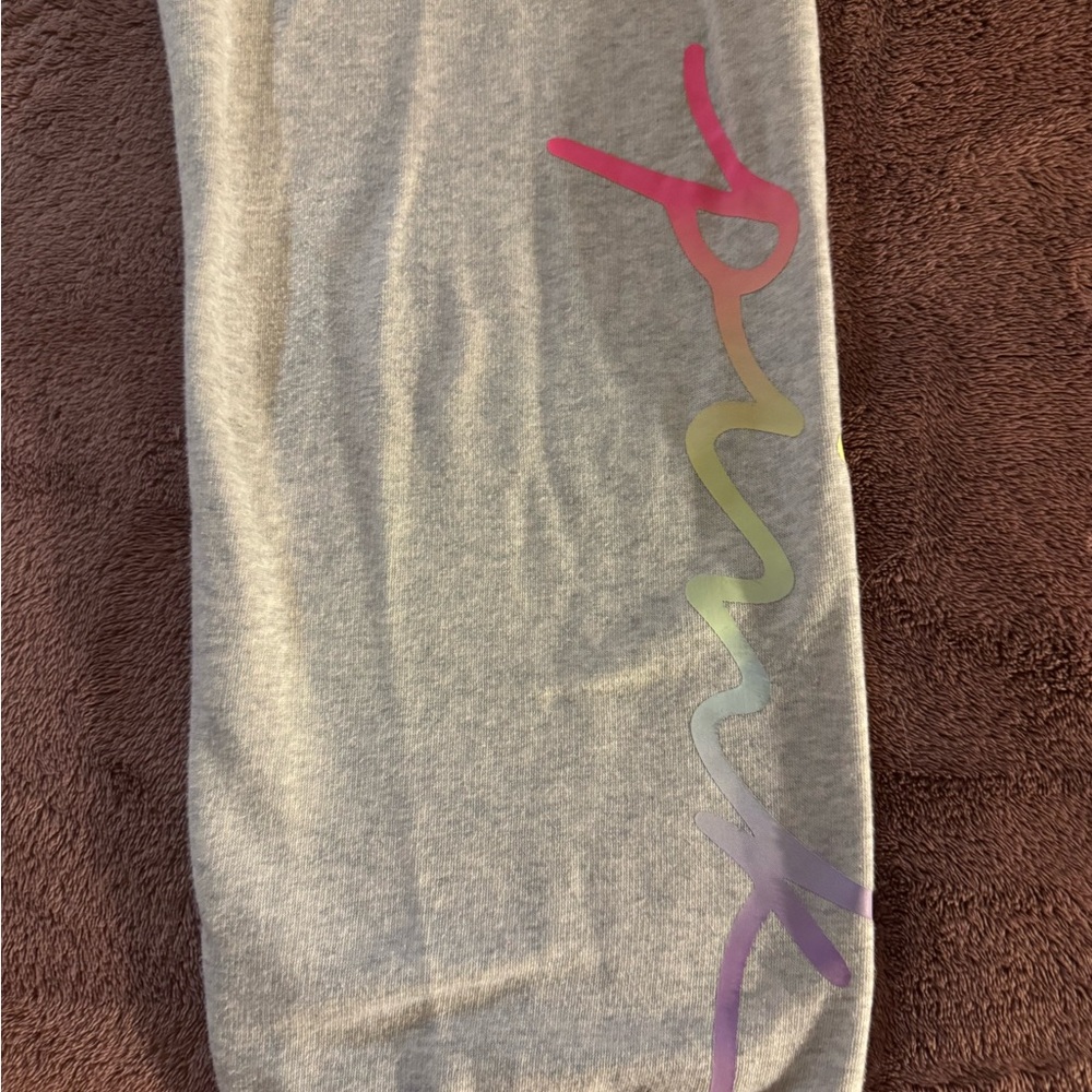 Gray Sweatpants with Black Drawstring - image 4